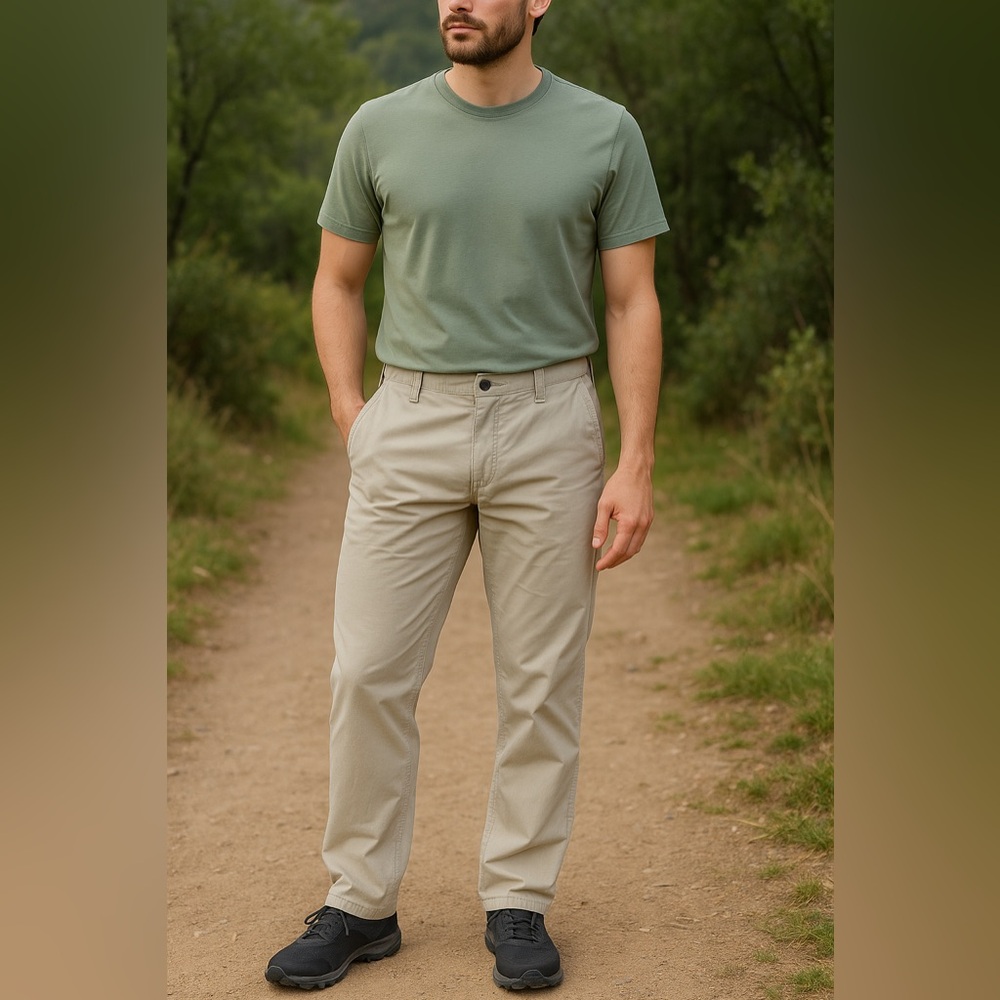 The North Face Men’s Lightweight Pants Size 34 Regular Beige Casual Outdoor